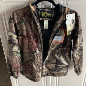 Mossy Oak Camouflage Raincoat/ windbreaker